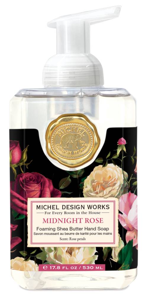 Midnight Rose Foaming Soap Hand Wash by Michel Design Works