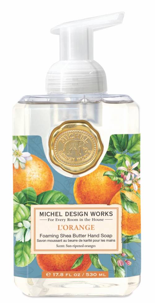 L'Orange Foaming Soap Hand Wash by Michel Design Works