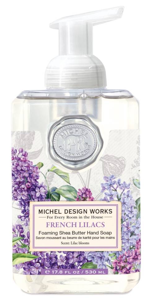 French Lilacs Foaming Soap Hand Wash by Michel Design Works