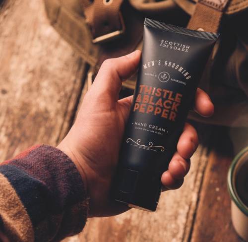 Thistle & Black Pepper Hand Cream by The Scottish Fine Soaps Company