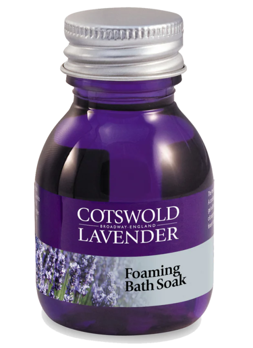 Lavender Foaming Bath Soak 60ml by Cotswold Lavender