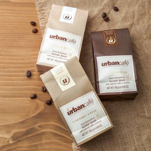 Coffee soap range