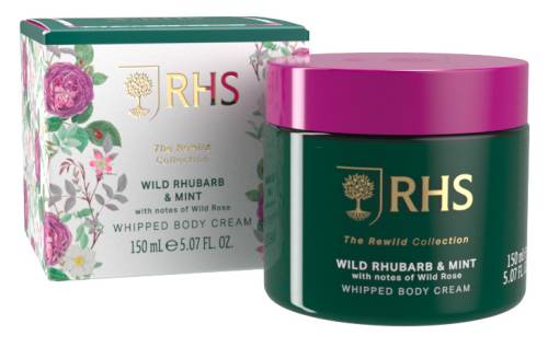 RHS Rewild Collection - Wild Rhubarb & Mint Body Cream by RHS