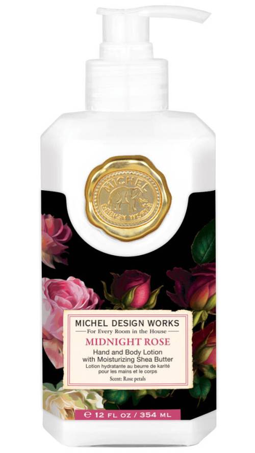 Midnight Rose Hand and Body Lotion by Michel Design Works