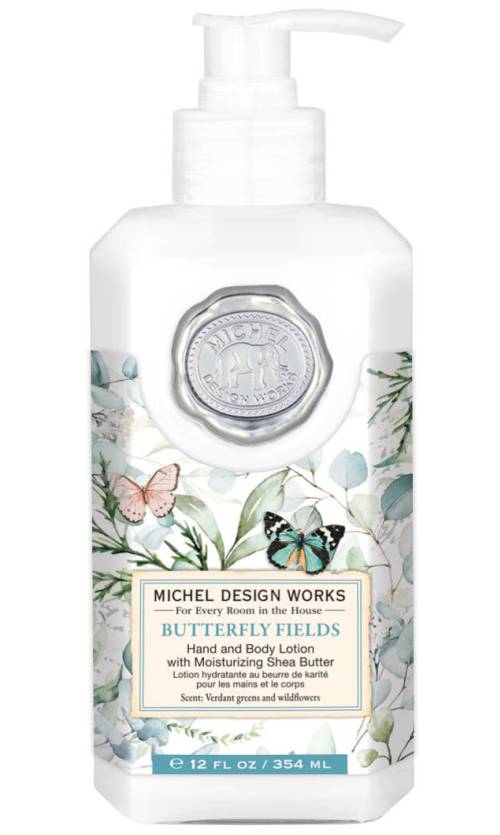 Butterfly Fields Hand and Body Lotion by Michel Design Works