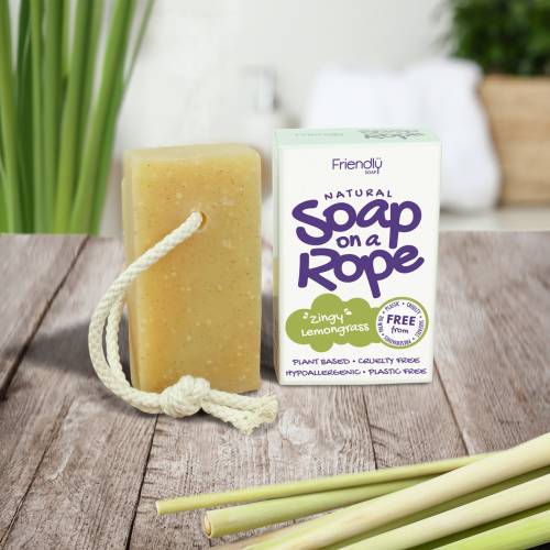 Soap On A Rope - Zingy Lemongrass