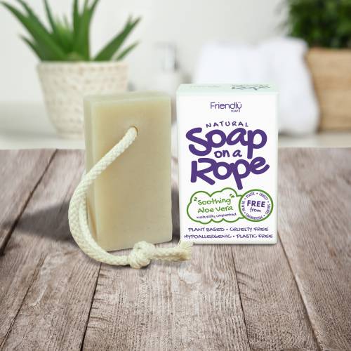Soap On A Rope - Soothing Aloe Vera