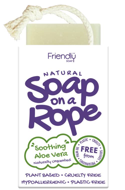 Soap On A Rope - Soothing Aloe Vera by Friendly Soap