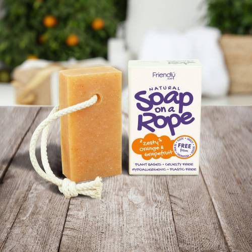 Soap On A Rope - Zesty Orange & Grapefruit