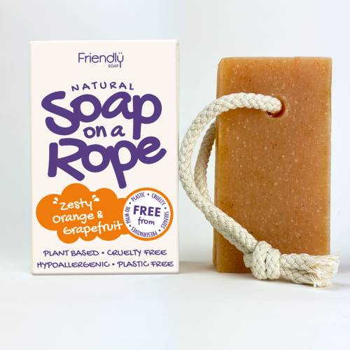 Soap On A Rope - Zesty Orange & Grapefruit