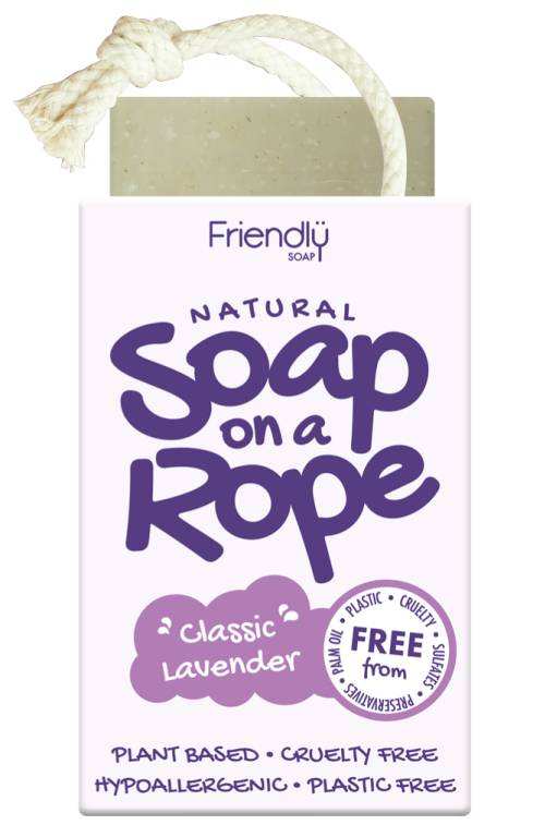 Soap On A Rope - Classic Lavender by Friendly Soap