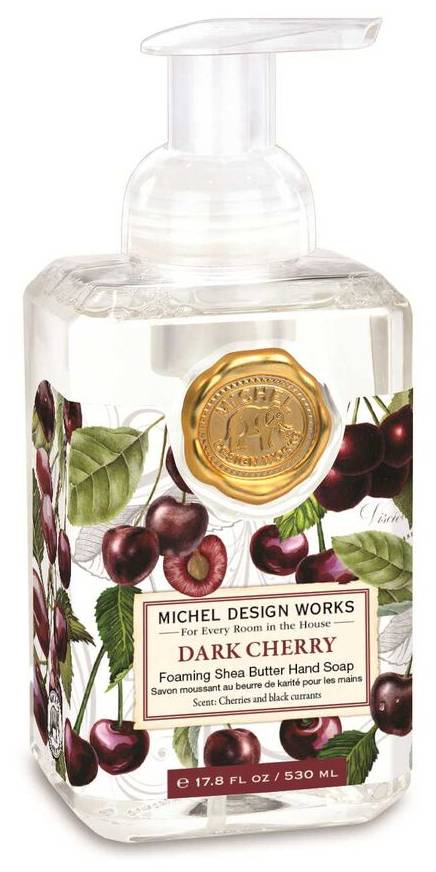 Dark Cherry Foaming Soap Hand Wash by Michel Design Works