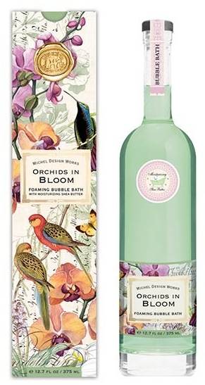Orchids In Bloom Bubble Bath by Michel Design Works