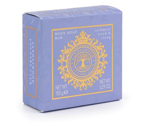Cashmere Wood & Ylang Soap Bar by Sandalwood Country Club