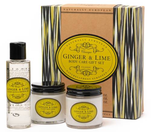 Naturally European Ginger & Lime Body Care Set by The Somerset Toiletry Company