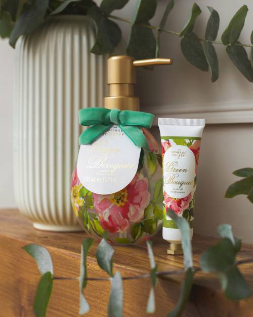 Green Bouquet Hand Wash and Hand Cream