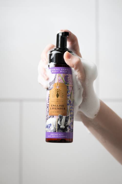 Anniversary English Lavender Foaming Hand and Body Wash