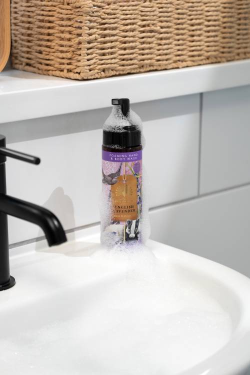 Anniversary English Lavender Foaming Hand and Body Wash