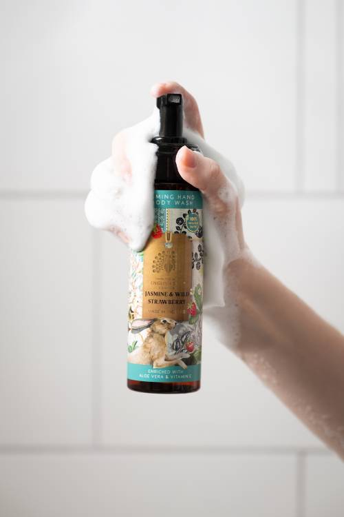 Anniversary Jasmine & Wild Strawberry Foaming Hand and Body Wash