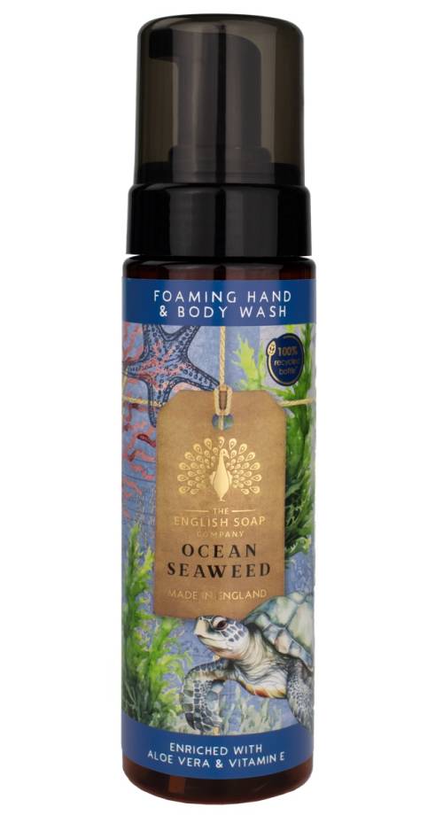 Anniversary Ocean Seaweed Foaming Hand and Body Wash by The English Soap Company