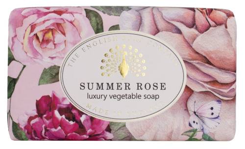 Heritage Summer Rose Soap Bar by The English Soap Company