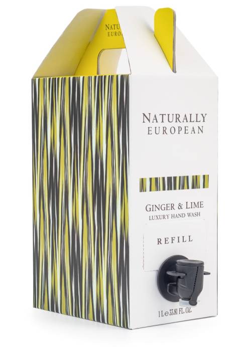 Naturally European Ginger & Lime Hand Wash Refill by The Somerset Toiletry Company